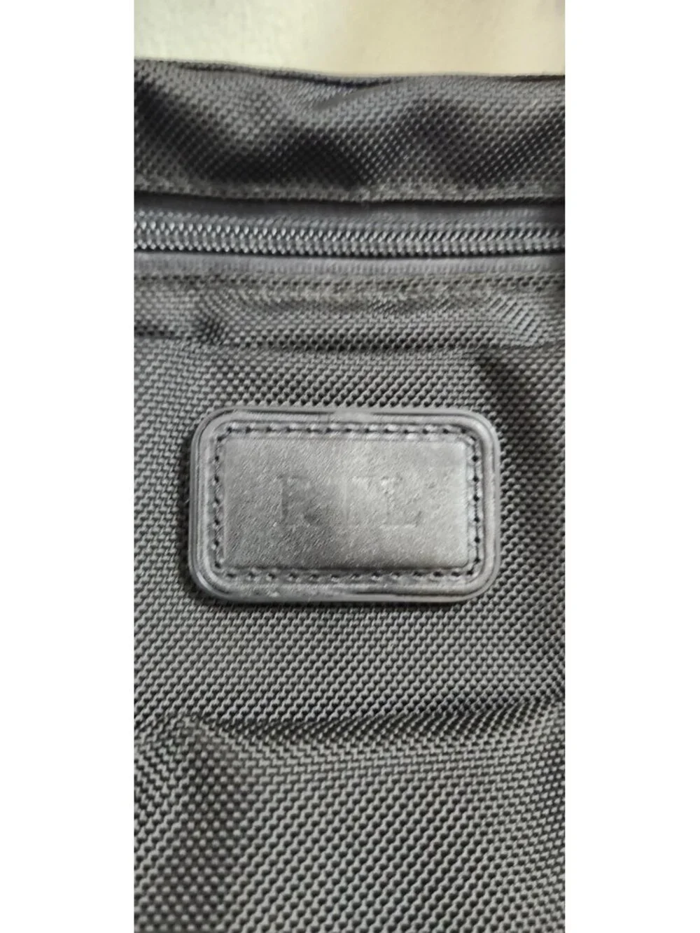 TUMI Black Ballistic Nylon Business Briefcase Laptop Bag Shoulder Strap